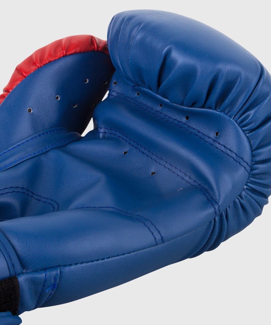luvas de boxe venum contender - azulbrancovermelho