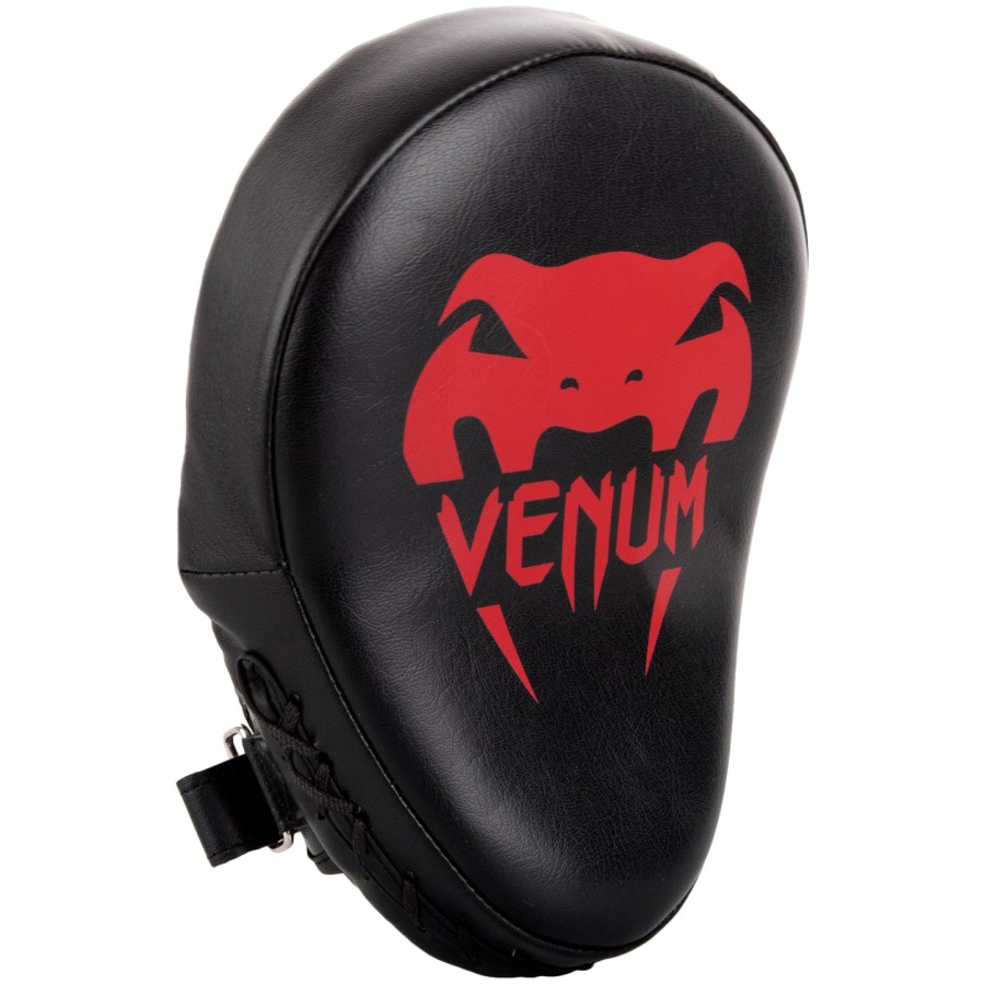 luvas venum light focus - pretovermelho par