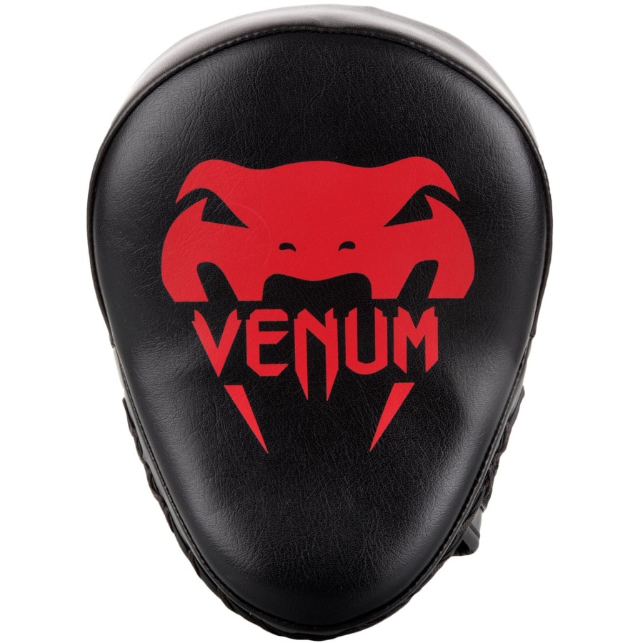 luvas venum light focus - pretovermelho par