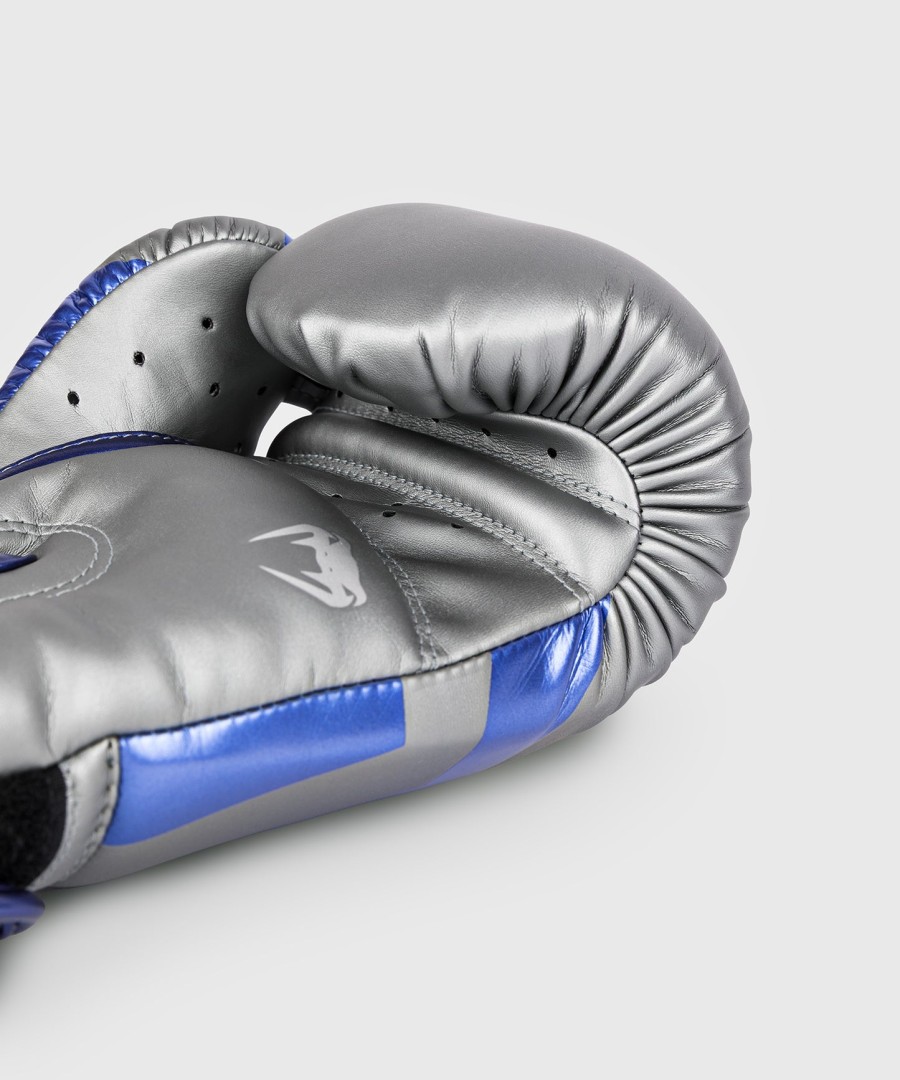 luvas de boxe venum elite - cinza - edição especial
