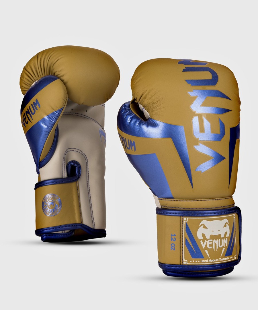 luvas de boxe venum elite - cor camelo - edição especial