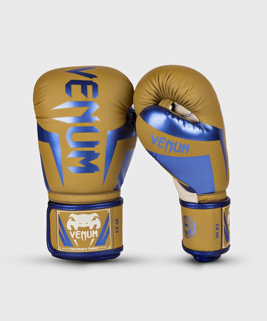 luvas de boxe venum elite - cor camelo - edição especial