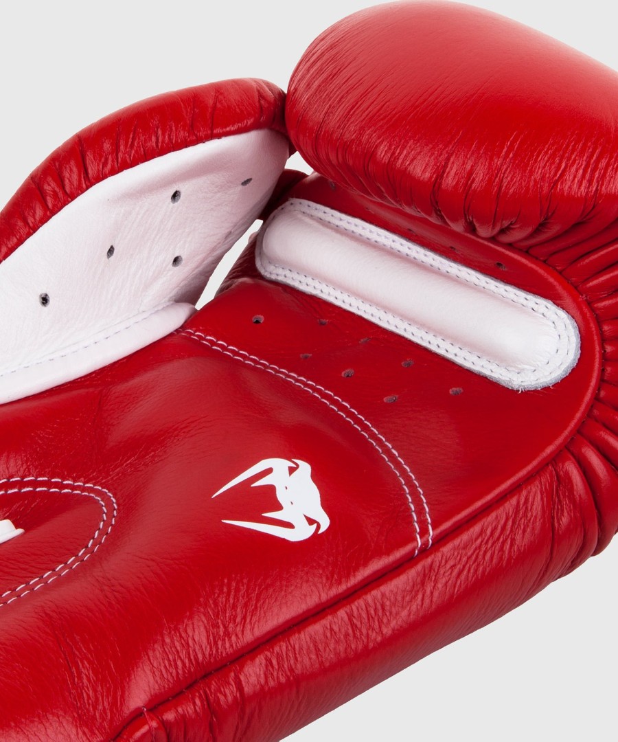 luvas de boxe venum giant 3.0 - couro nappa - vermelhas