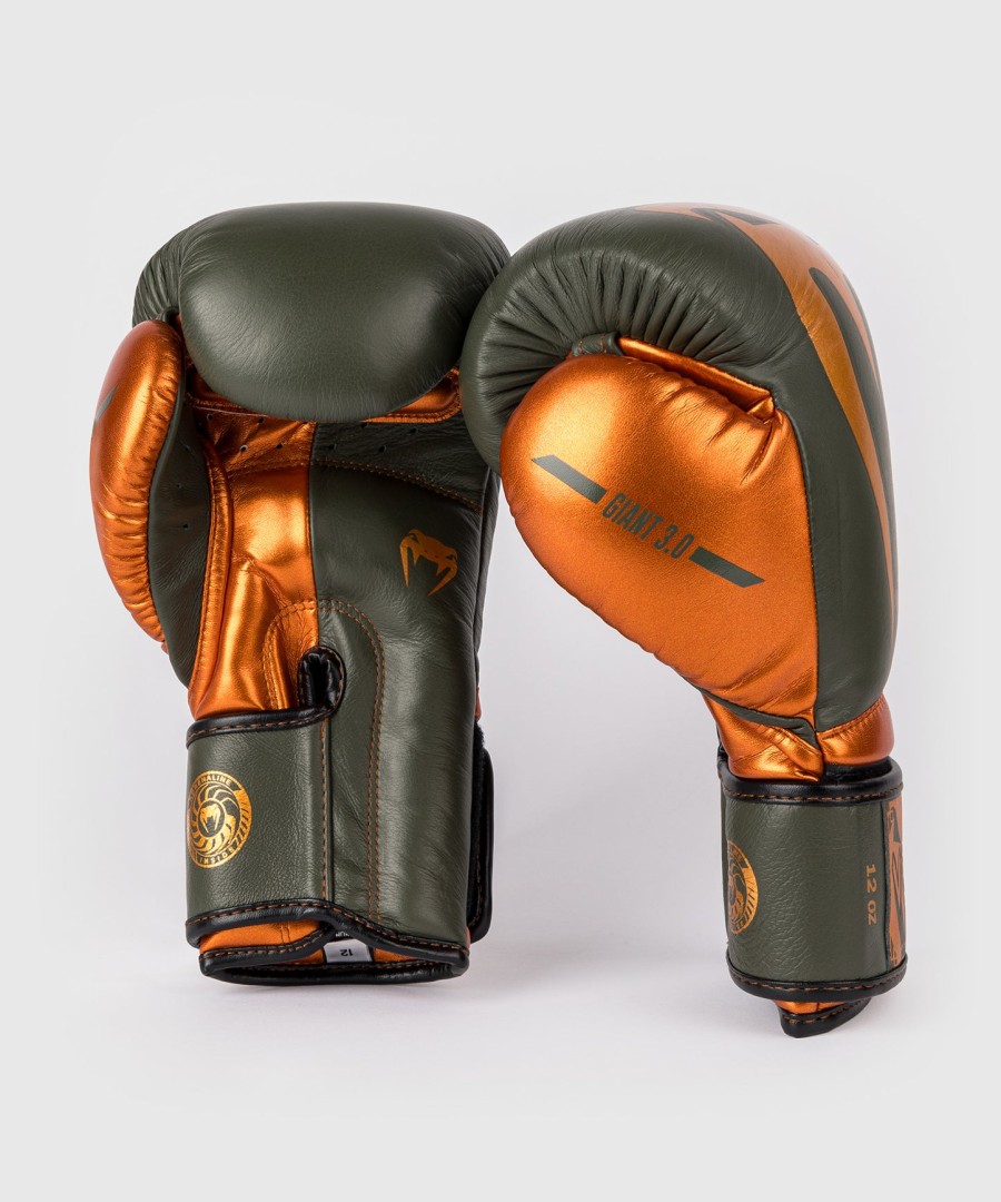 luvas de boxe venum giant 3.0 - cáquibronze - edição especial