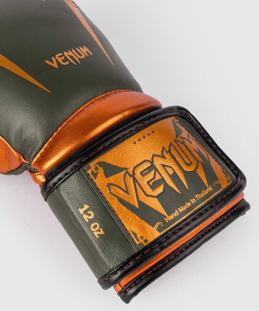 luvas de boxe venum giant 3.0 - cáquibronze - edição especial
