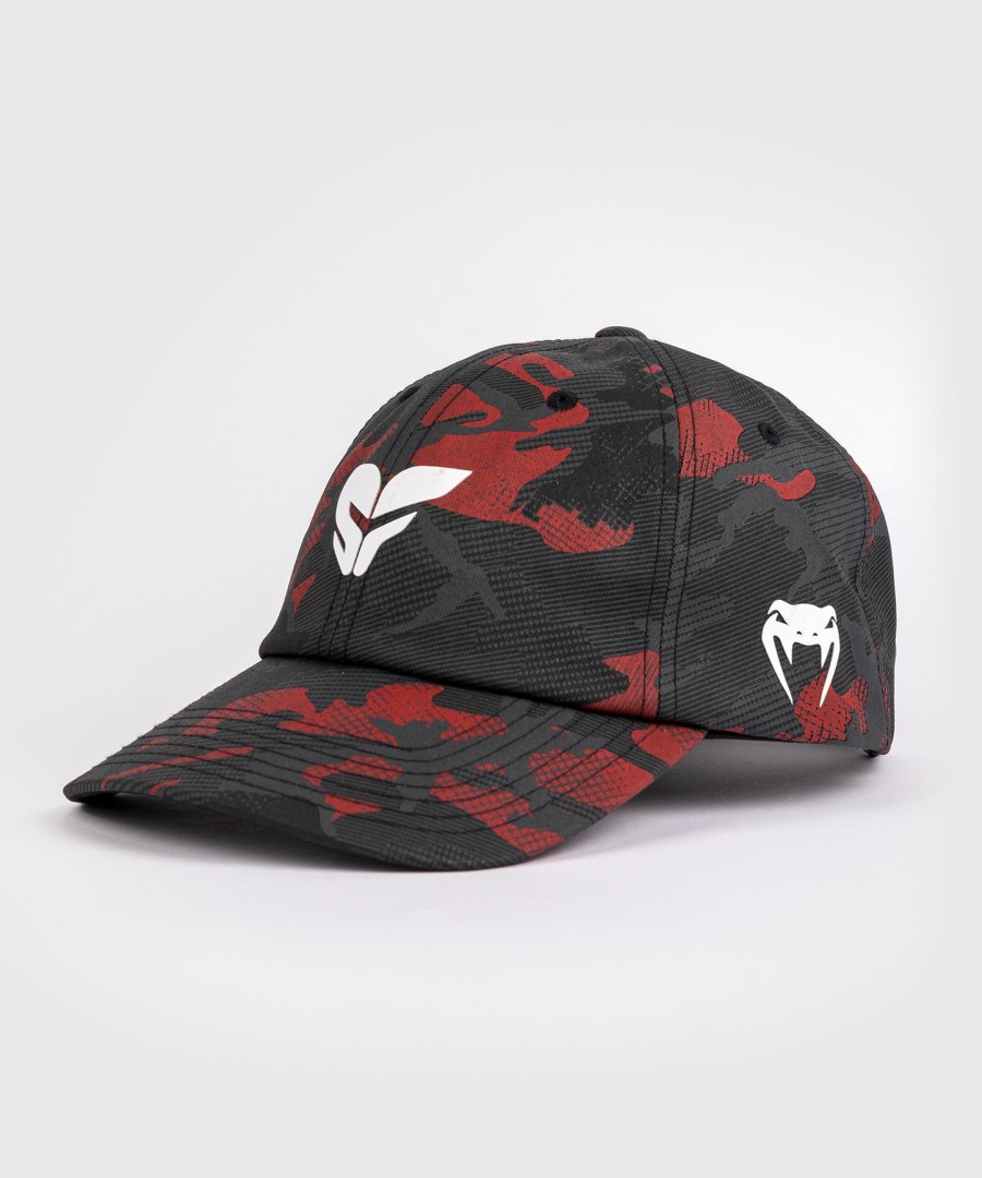 boné esportivo venum x sophia rose - camuflagem vermelha urbana