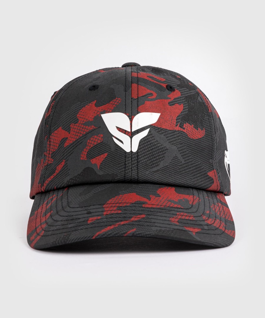 boné esportivo venum x sophia rose - camuflagem vermelha urbana