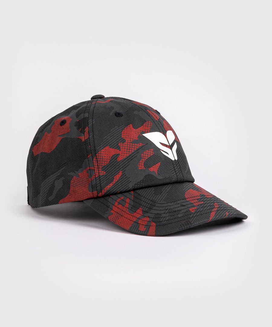 boné esportivo venum x sophia rose - camuflagem vermelha urbana