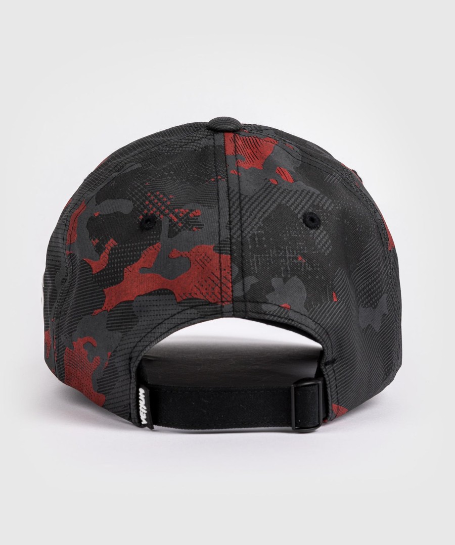 boné esportivo venum x sophia rose - camuflagem vermelha urbana