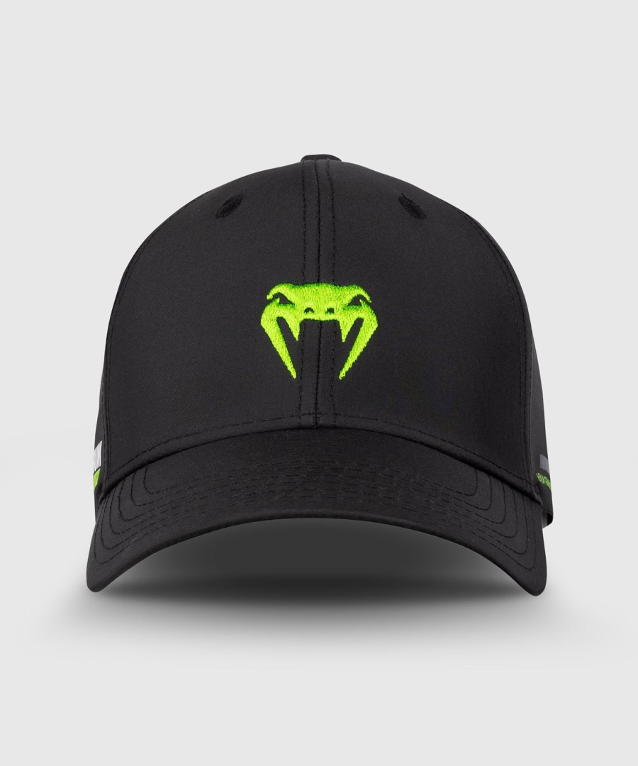 boné venum training camp 4.0 - pretoverde neon