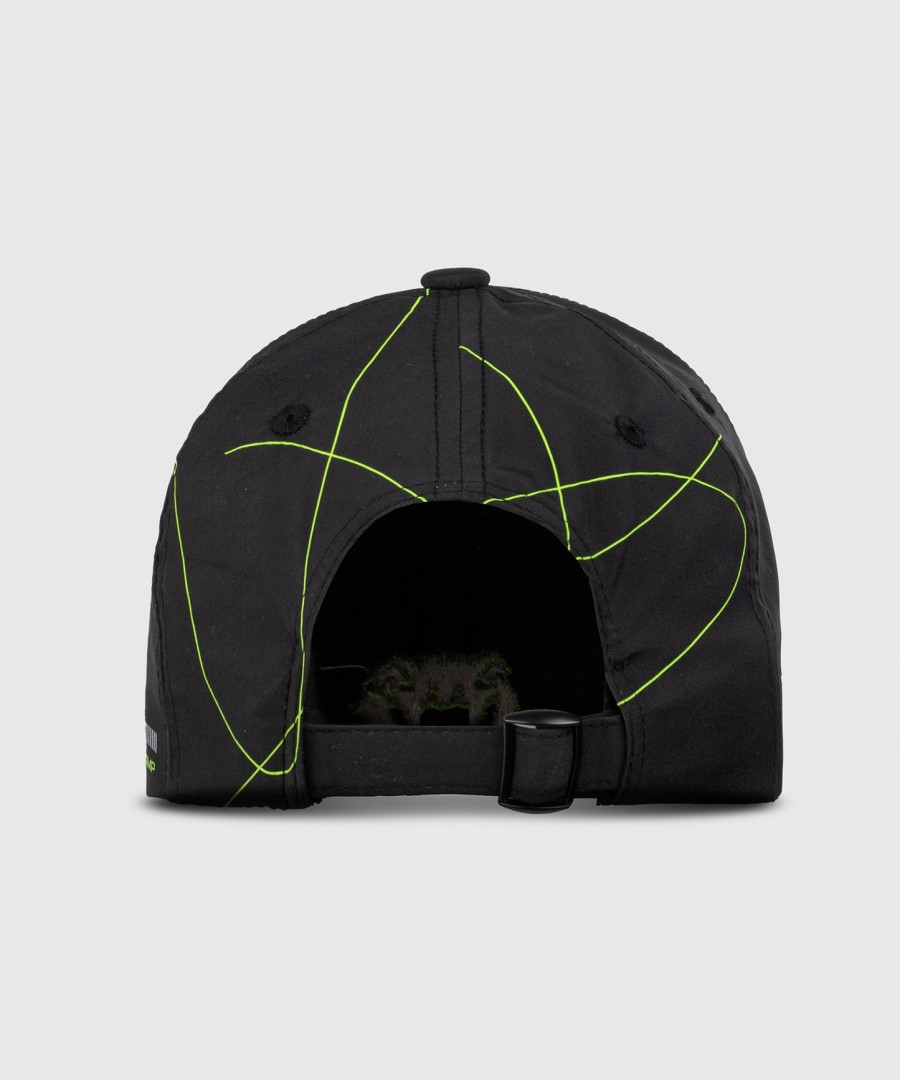 boné venum training camp 4.0 - pretoverde neon