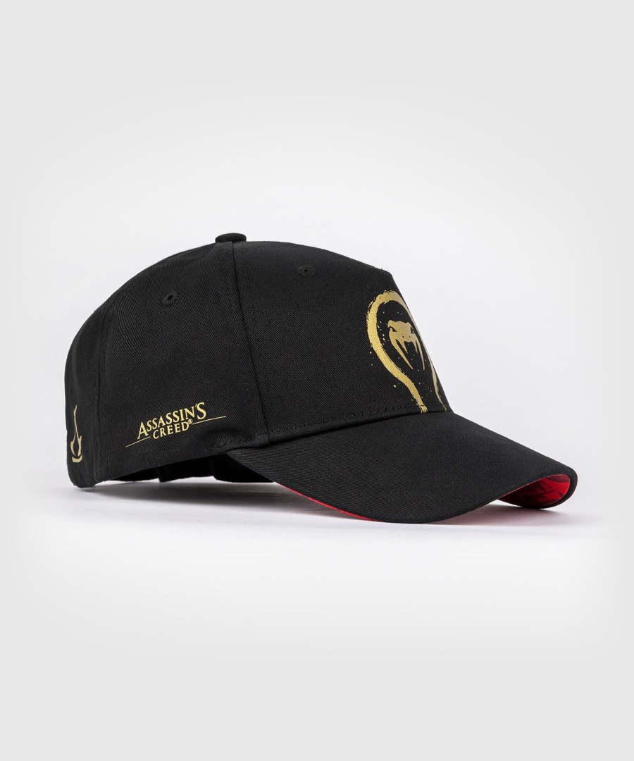 venum x assassins creed shadows boné - preto
