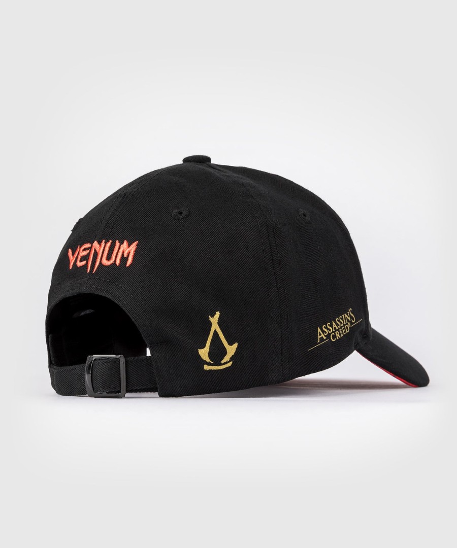 venum x assassins creed shadows boné - preto