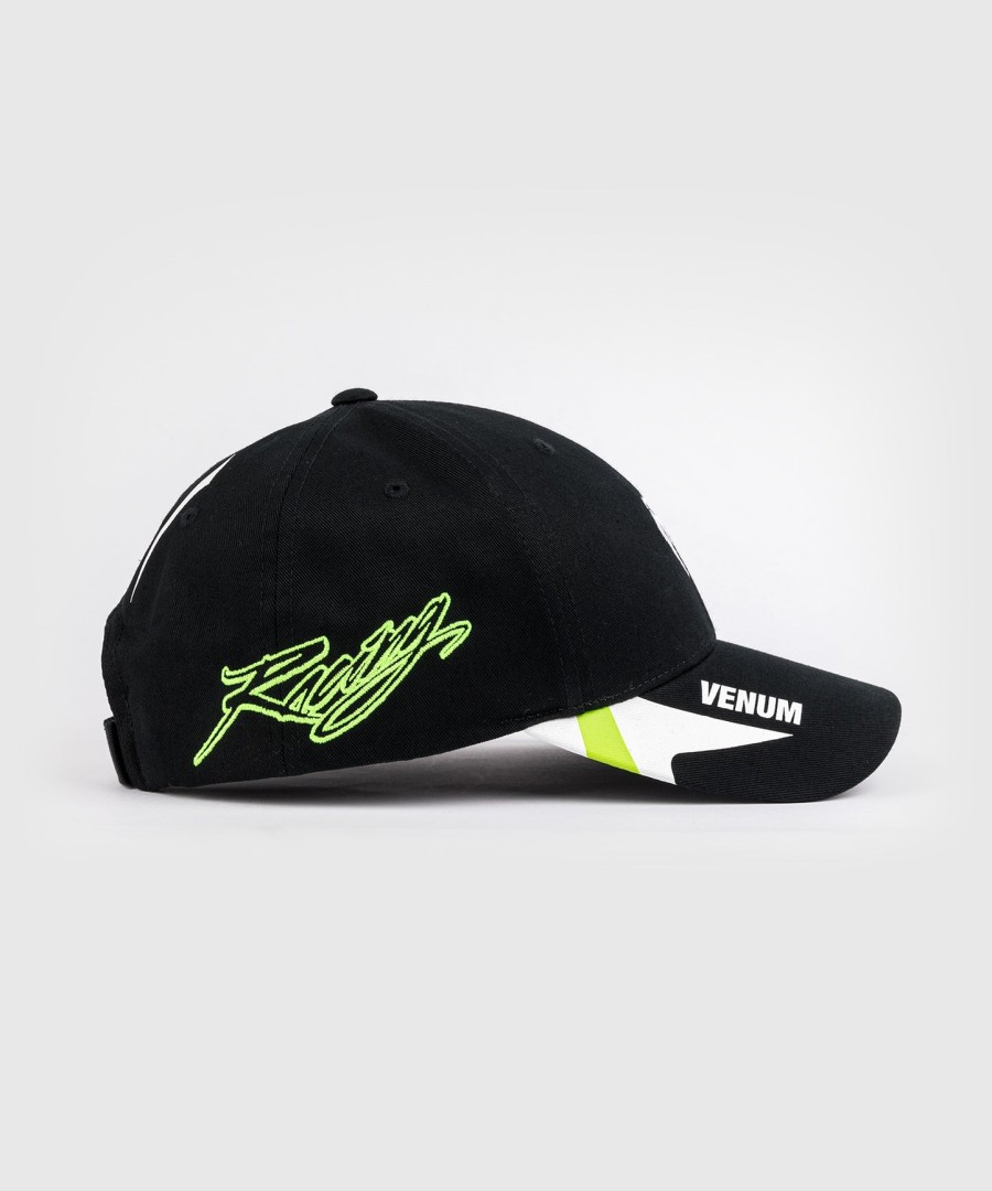 boné venum x bud racing - pretobrancoverde limão