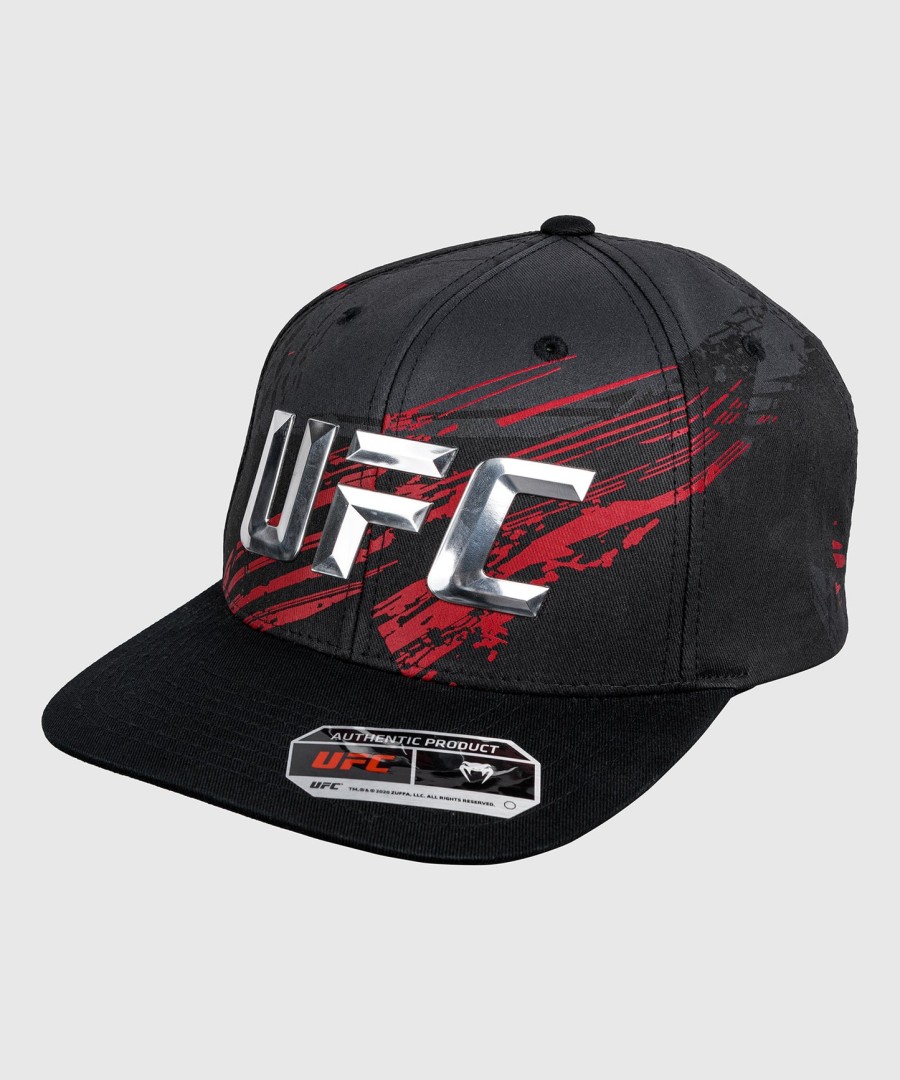 boné unissex autêntico ufc venum fight week 2.0 - preto