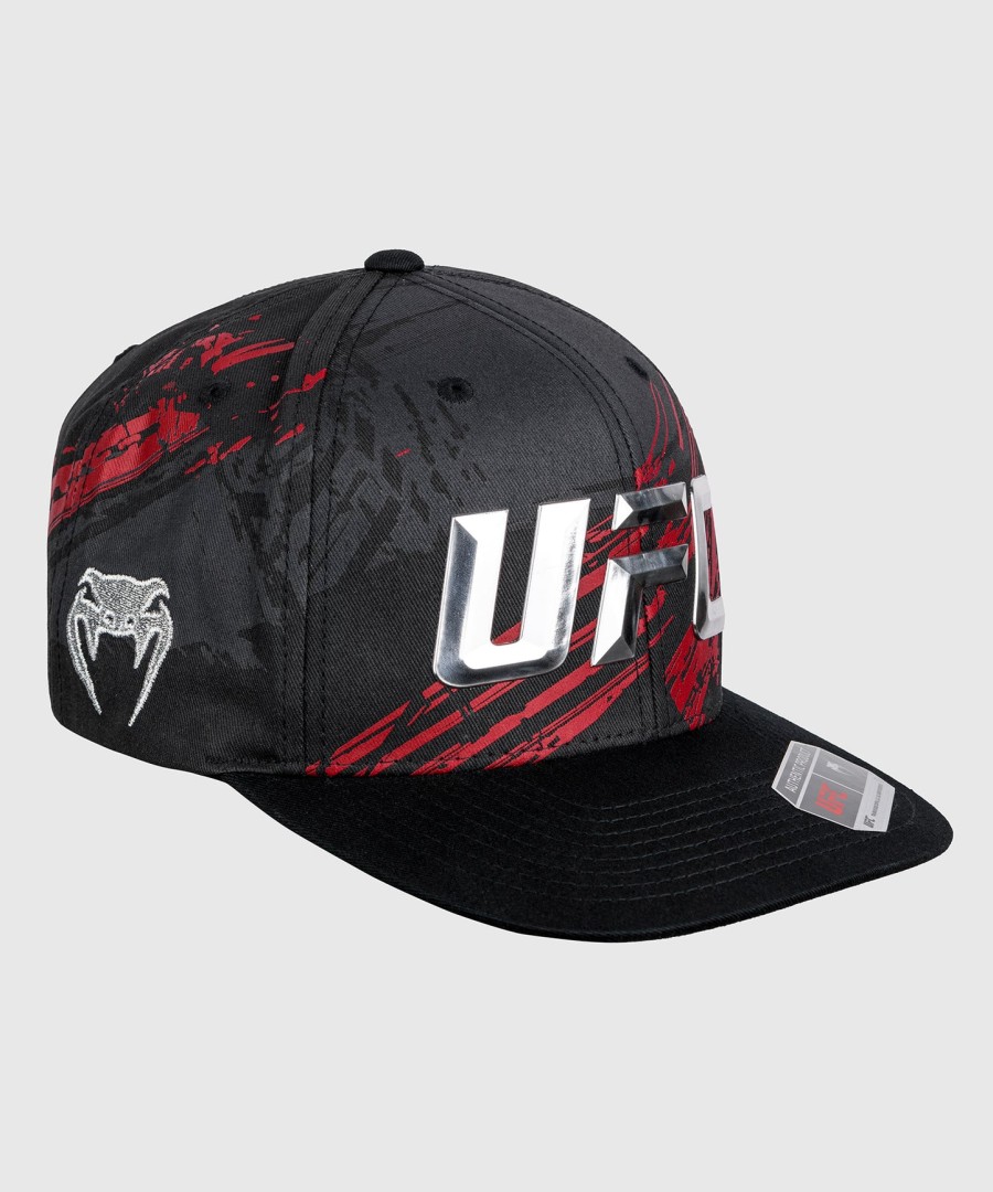boné unissex autêntico ufc venum fight week 2.0 - preto