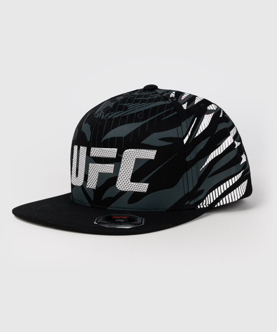 boné esportivo autêntico ufc fusion by venum fight night - preto