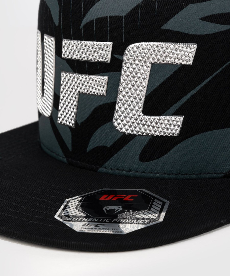 boné esportivo autêntico ufc fusion by venum fight night - preto