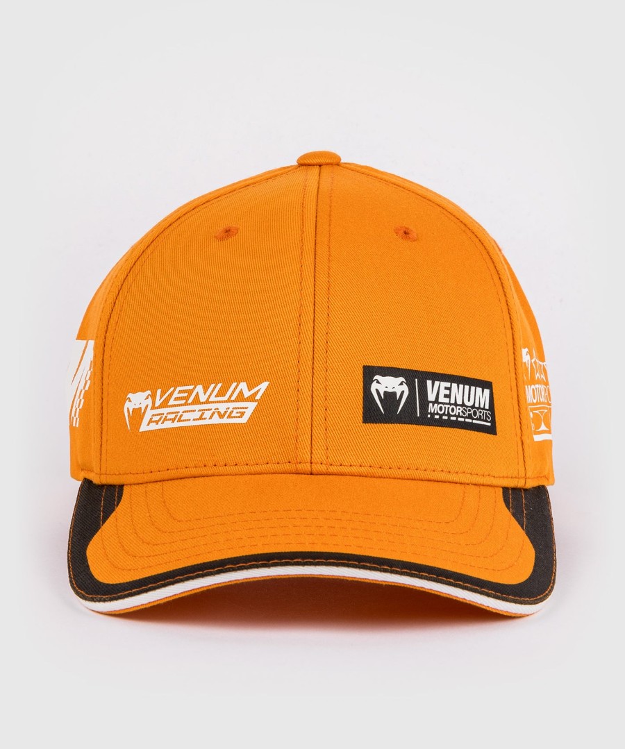 chapéu venum motorsport - tangerina