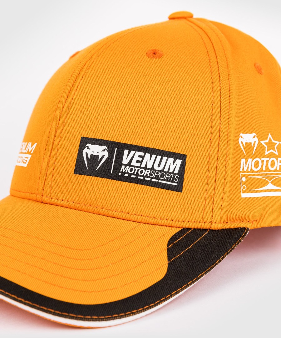 chapéu venum motorsport - tangerina