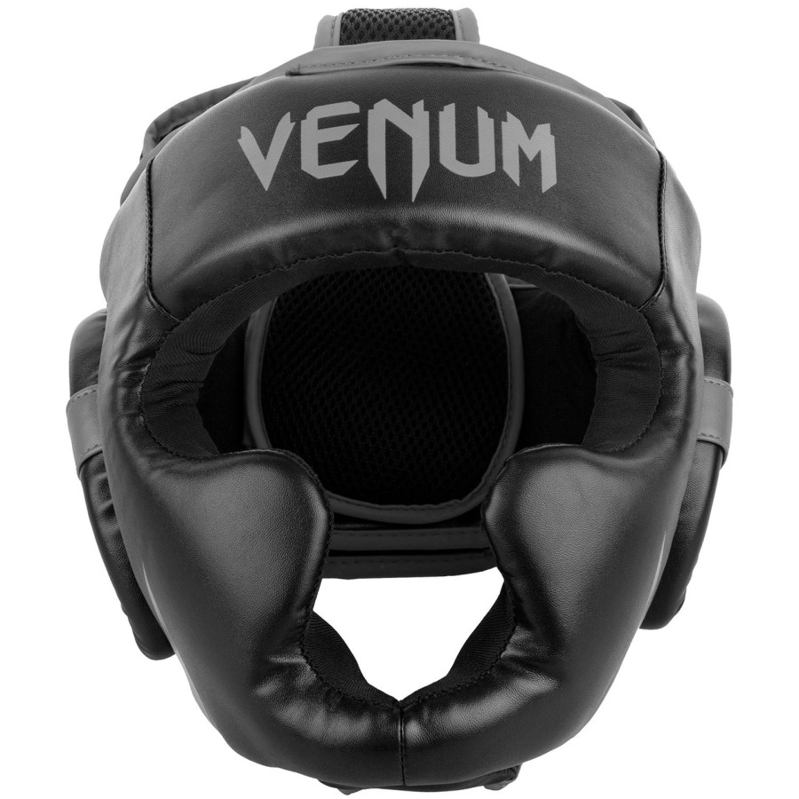capacete venum challenger 2.0 - pretocinza