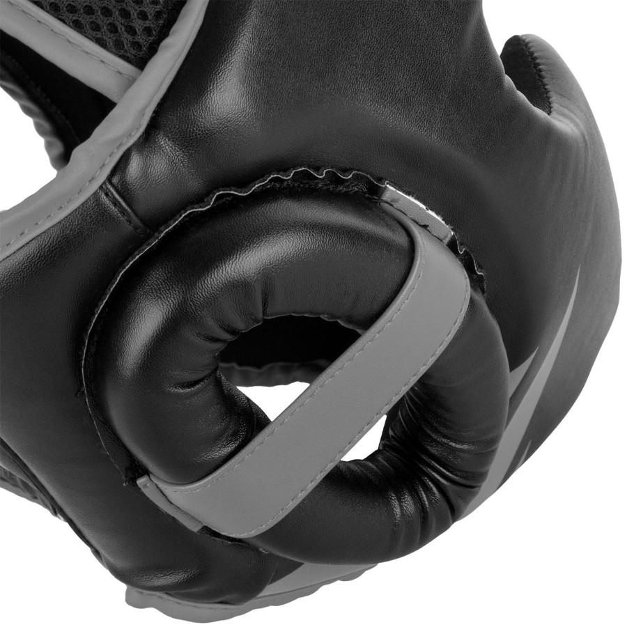capacete venum challenger 2.0 - pretocinza