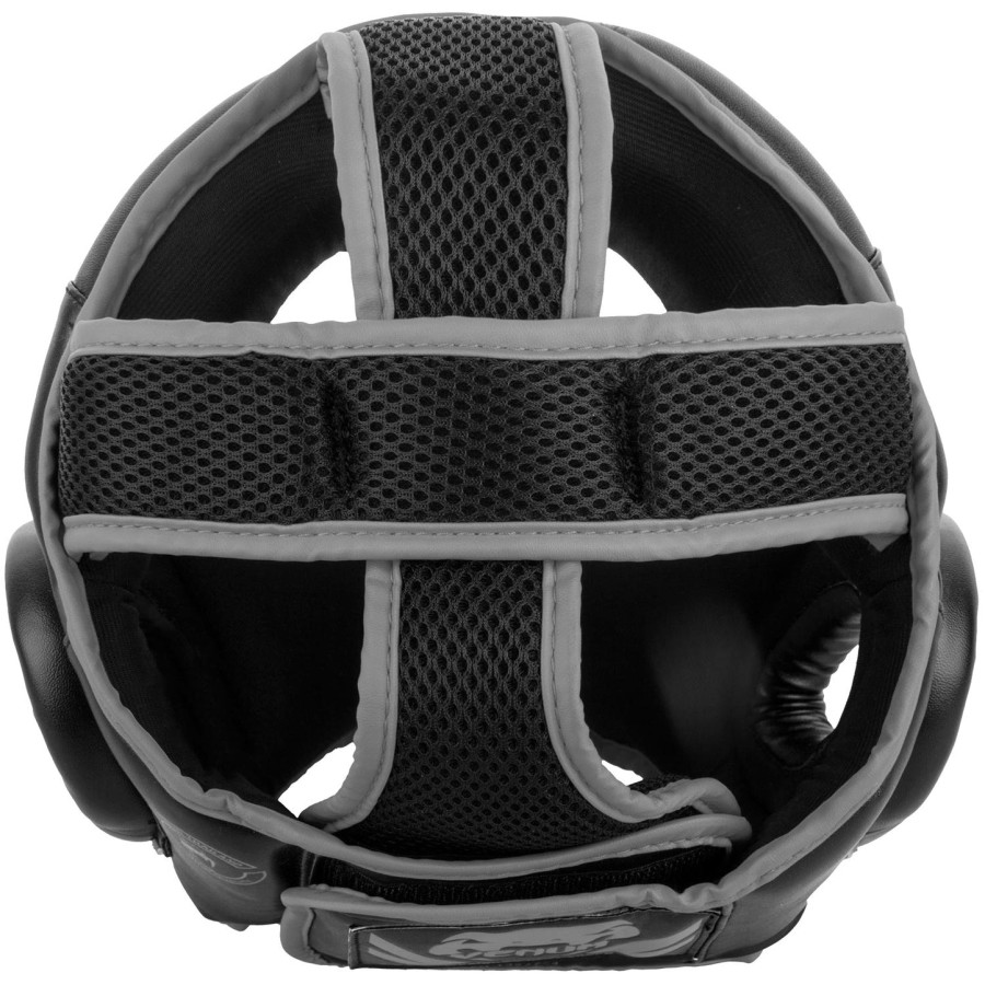 capacete venum challenger 2.0 - pretocinza