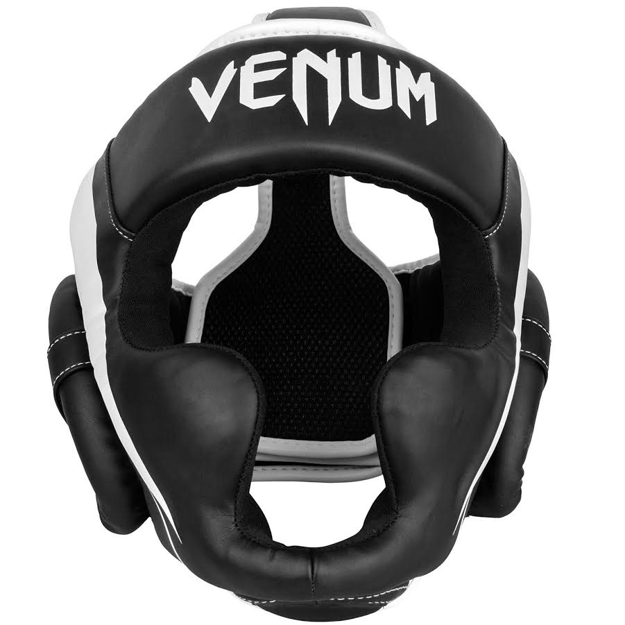 capacete venum elite - pretobranco