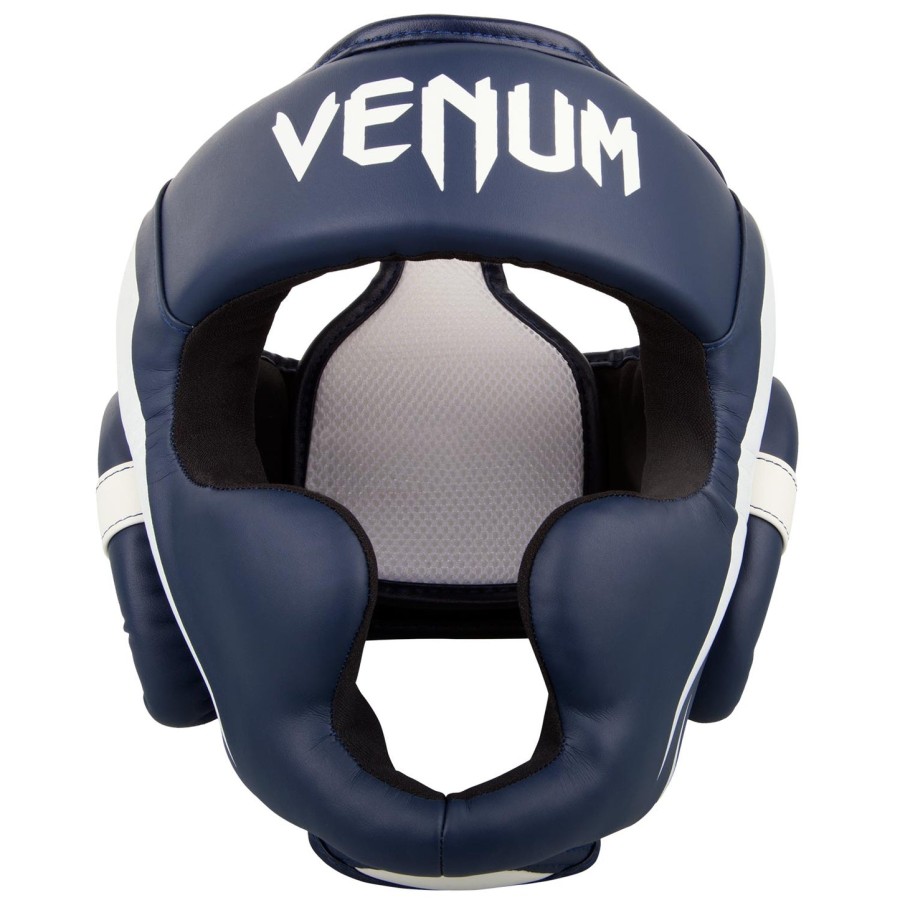 capacete venum elite - brancoazul marinho