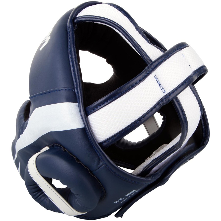 capacete venum elite - brancoazul marinho