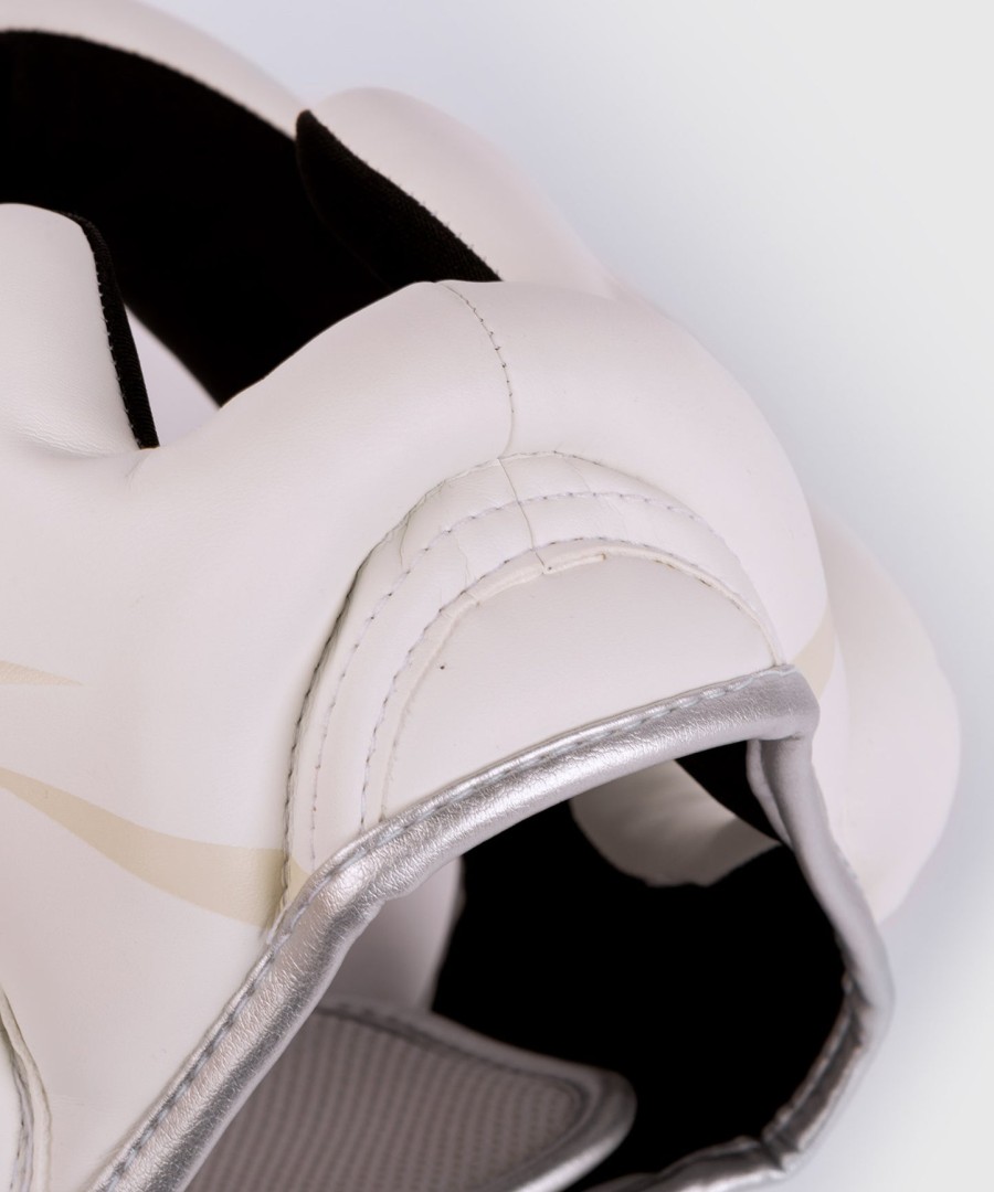 capacete venum elite - brancoprateado-rosa