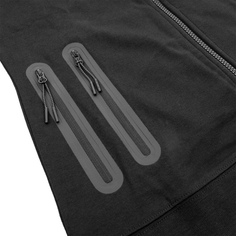 moletom com capuz venum laser - feminino - pretopreto - exclusivo