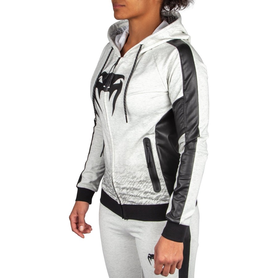 moletom com capuz venum camoline 2.0 - branco - feminino - exclusivo