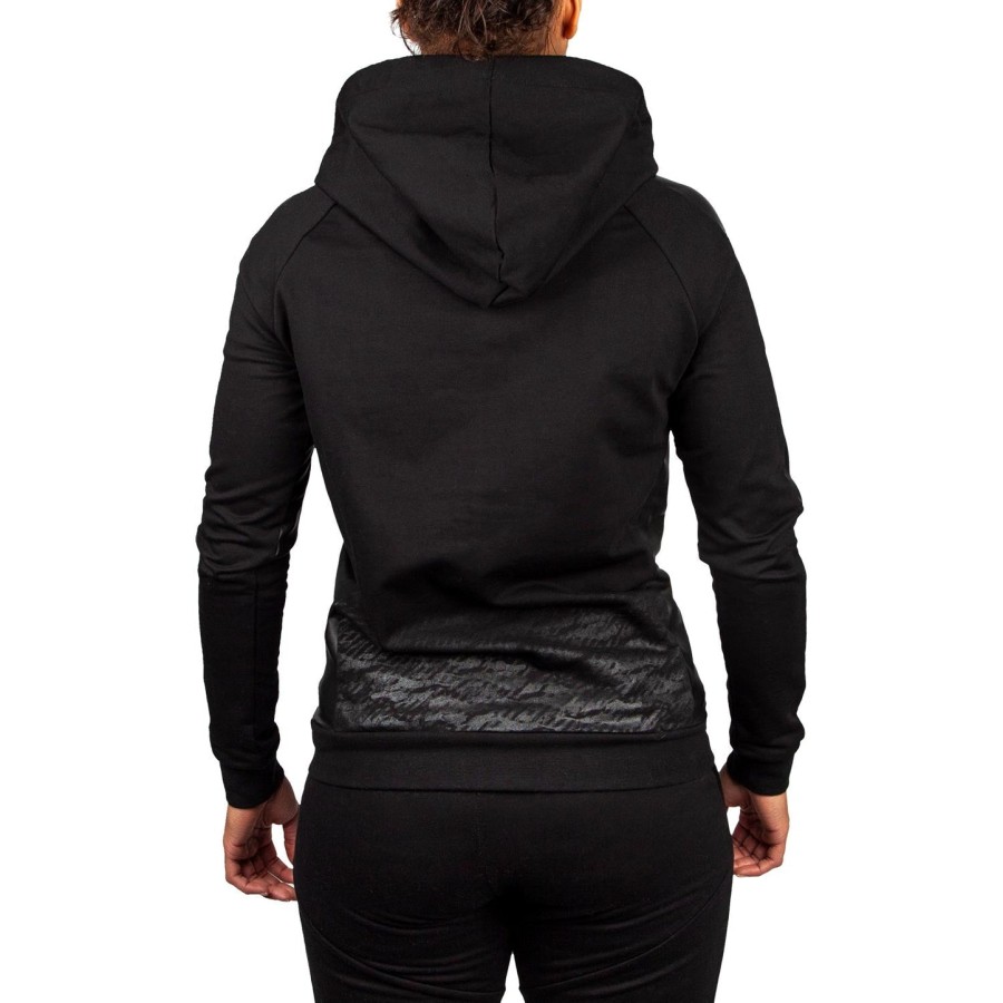 moletom com capuz venum camoline 2.0 - pretopreto - feminino - exclusivo