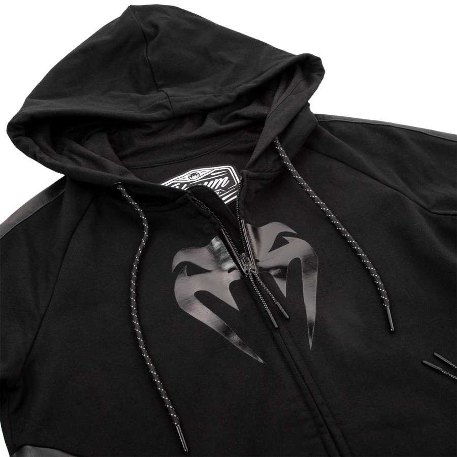 moletom com capuz venum camoline 2.0 - pretopreto - feminino - exclusivo