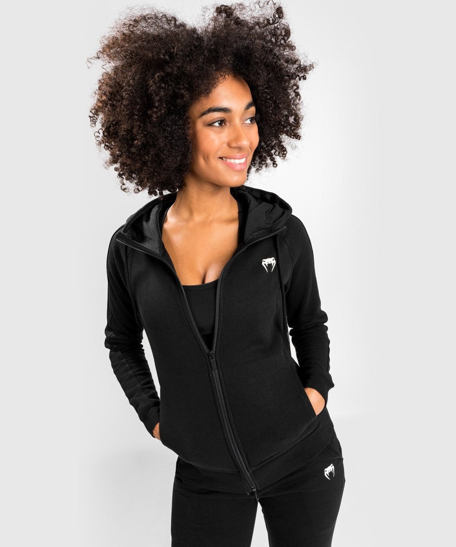moletom com capuz venum essential feminino - preto