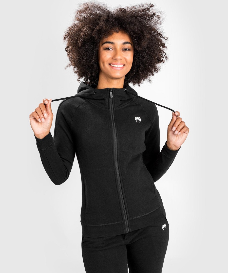 moletom com capuz venum essential feminino - preto