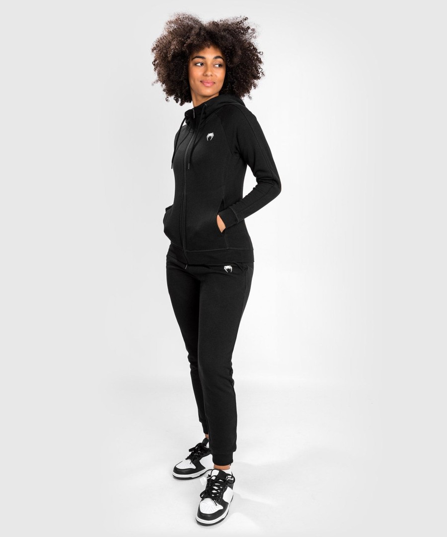 moletom com capuz venum essential feminino - preto