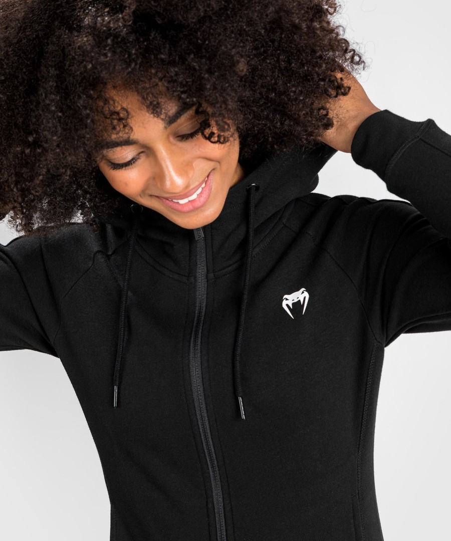 moletom com capuz venum essential feminino - preto