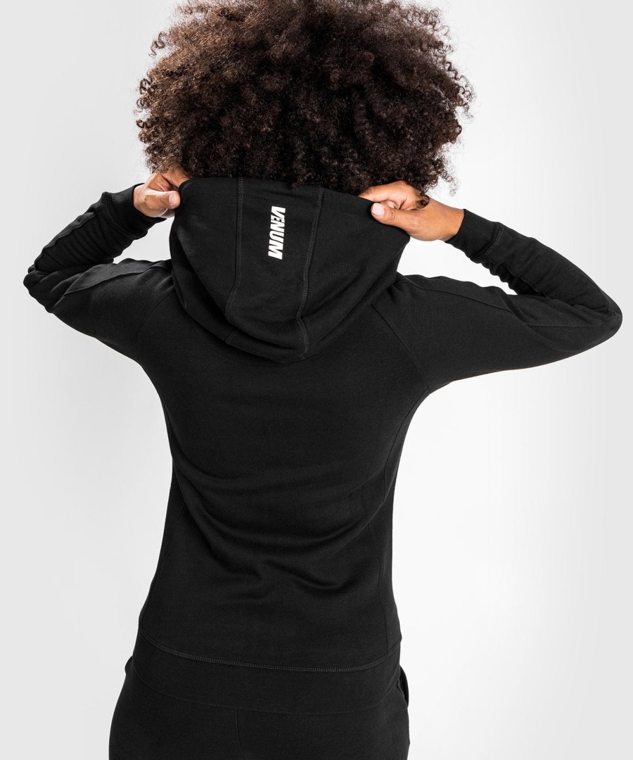 moletom com capuz venum essential feminino - preto