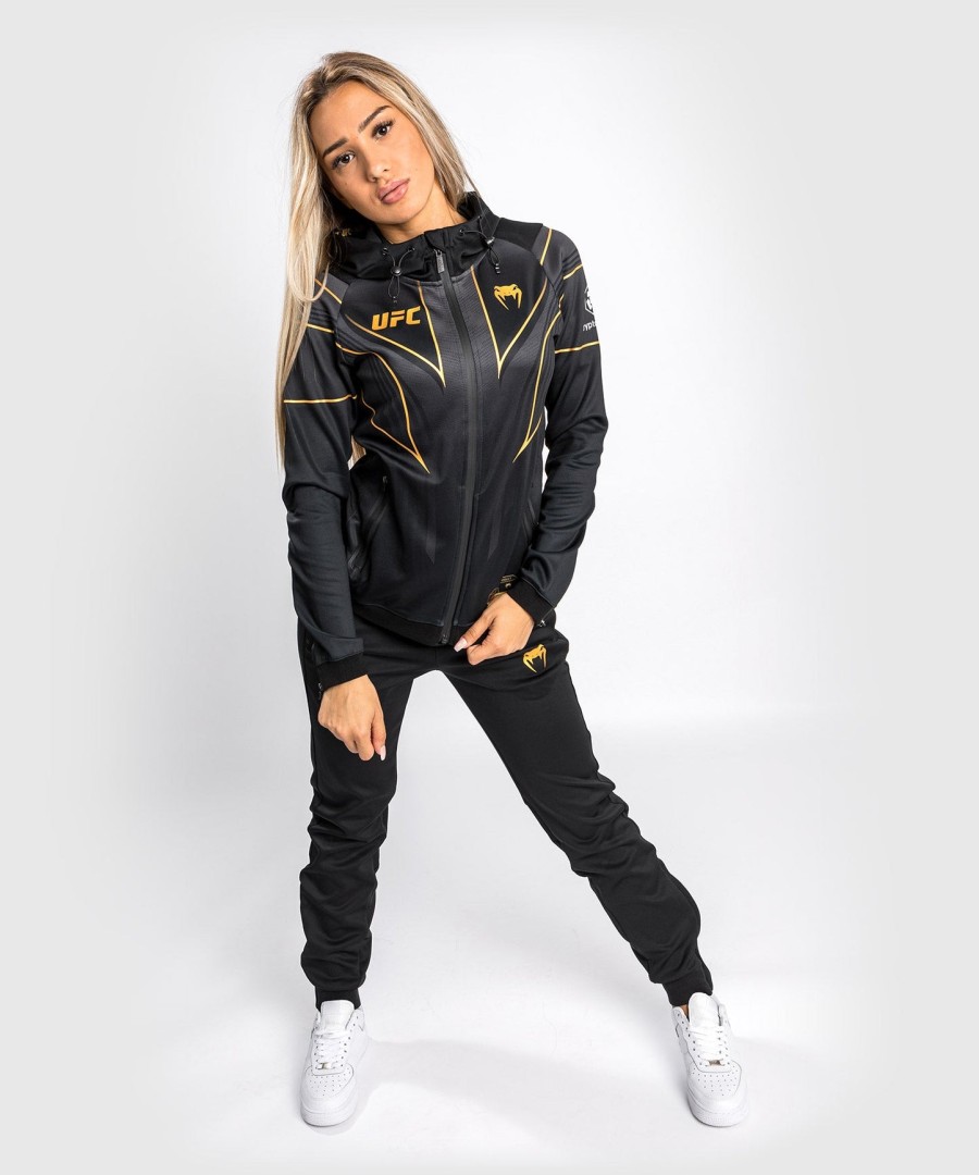 moletom com capuz ufc venum authentic fight night 2.0 feminino walkout - campeão