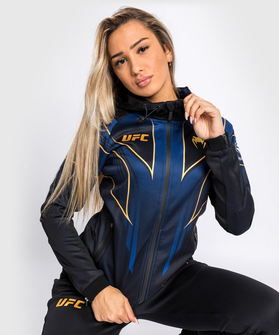 kit ufc authentic fight night 2.0 da venum para mulheres - edição meia-noite - champion