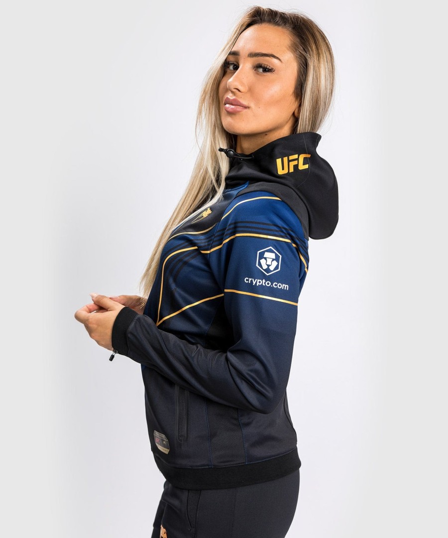 kit ufc authentic fight night 2.0 da venum para mulheres - edição meia-noite - champion