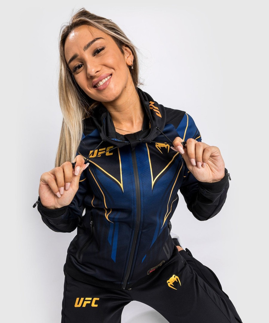 kit ufc authentic fight night 2.0 da venum para mulheres - edição meia-noite - champion