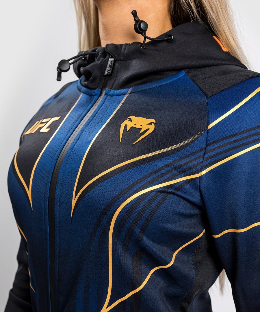 kit ufc authentic fight night 2.0 da venum para mulheres - edição meia-noite - champion