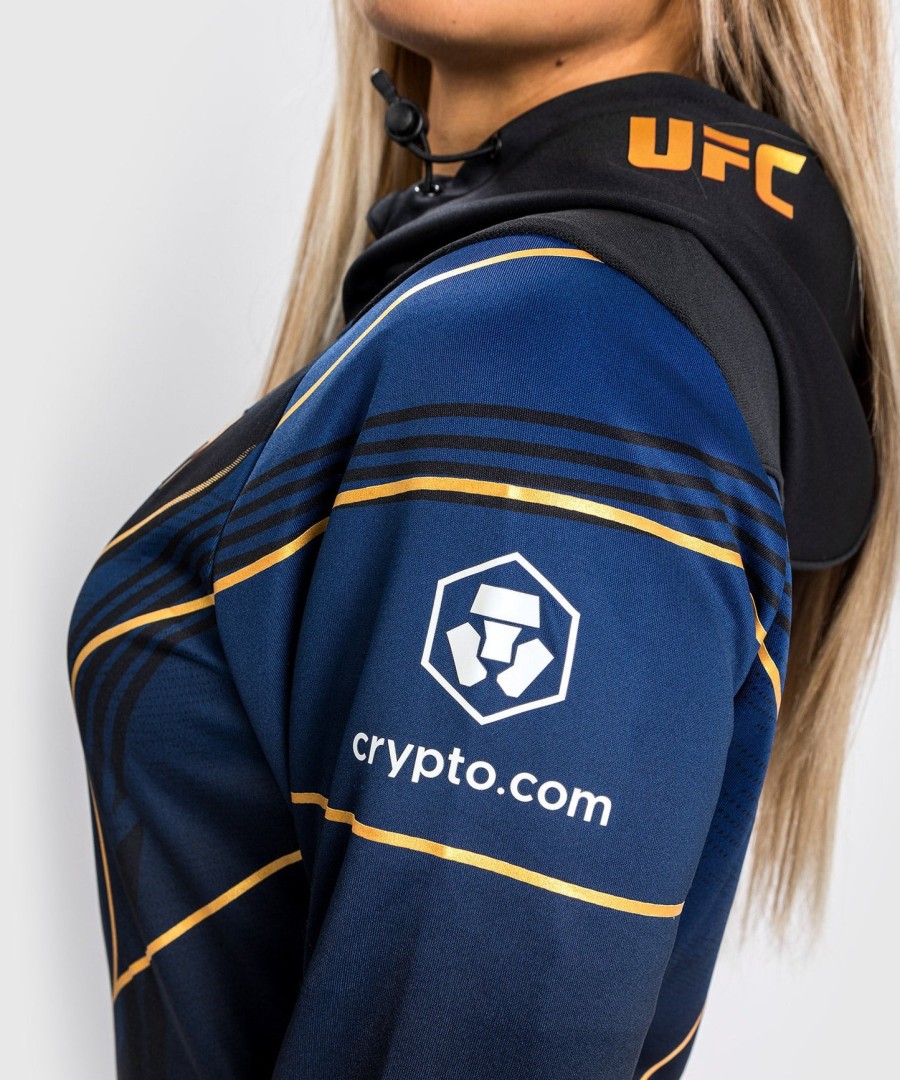 kit ufc authentic fight night 2.0 da venum para mulheres - edição meia-noite - champion