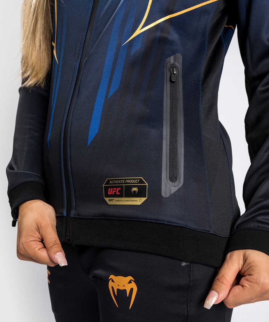kit ufc authentic fight night 2.0 da venum para mulheres - edição meia-noite - champion