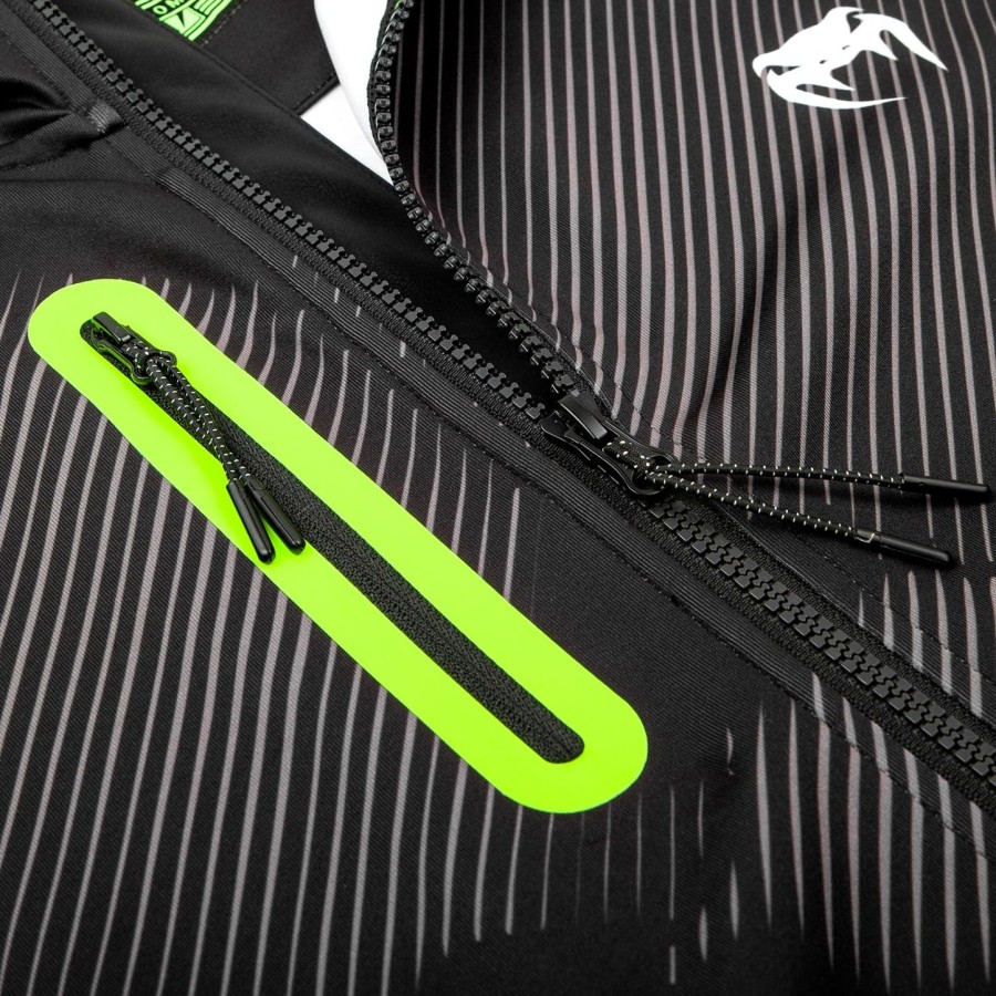 moletom venum training camp 2.0 - pretoamarelo neon