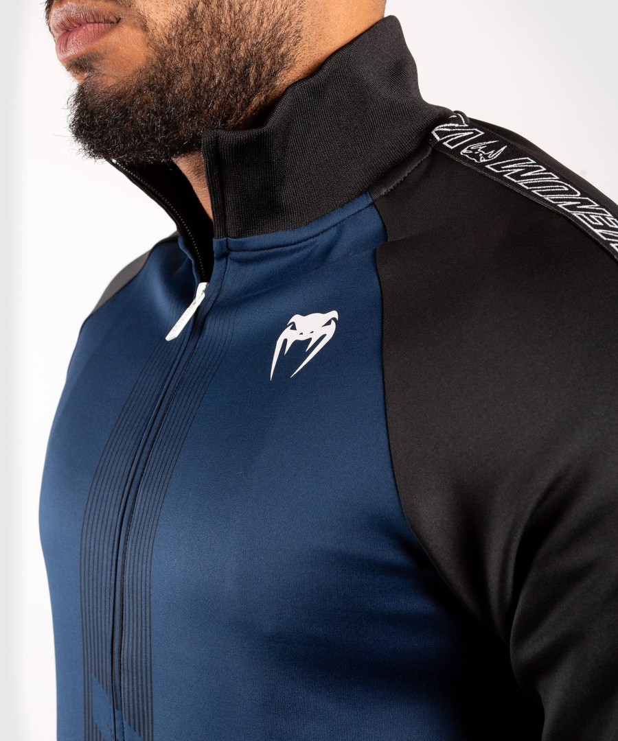 jaqueta esportiva venum club 212 – azul marinhopreta