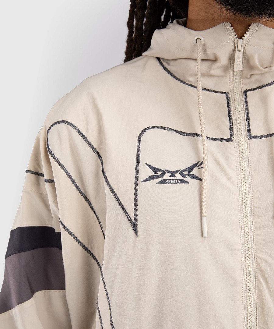 jaqueta de treino venum x dtr fight attack 90 - off-white